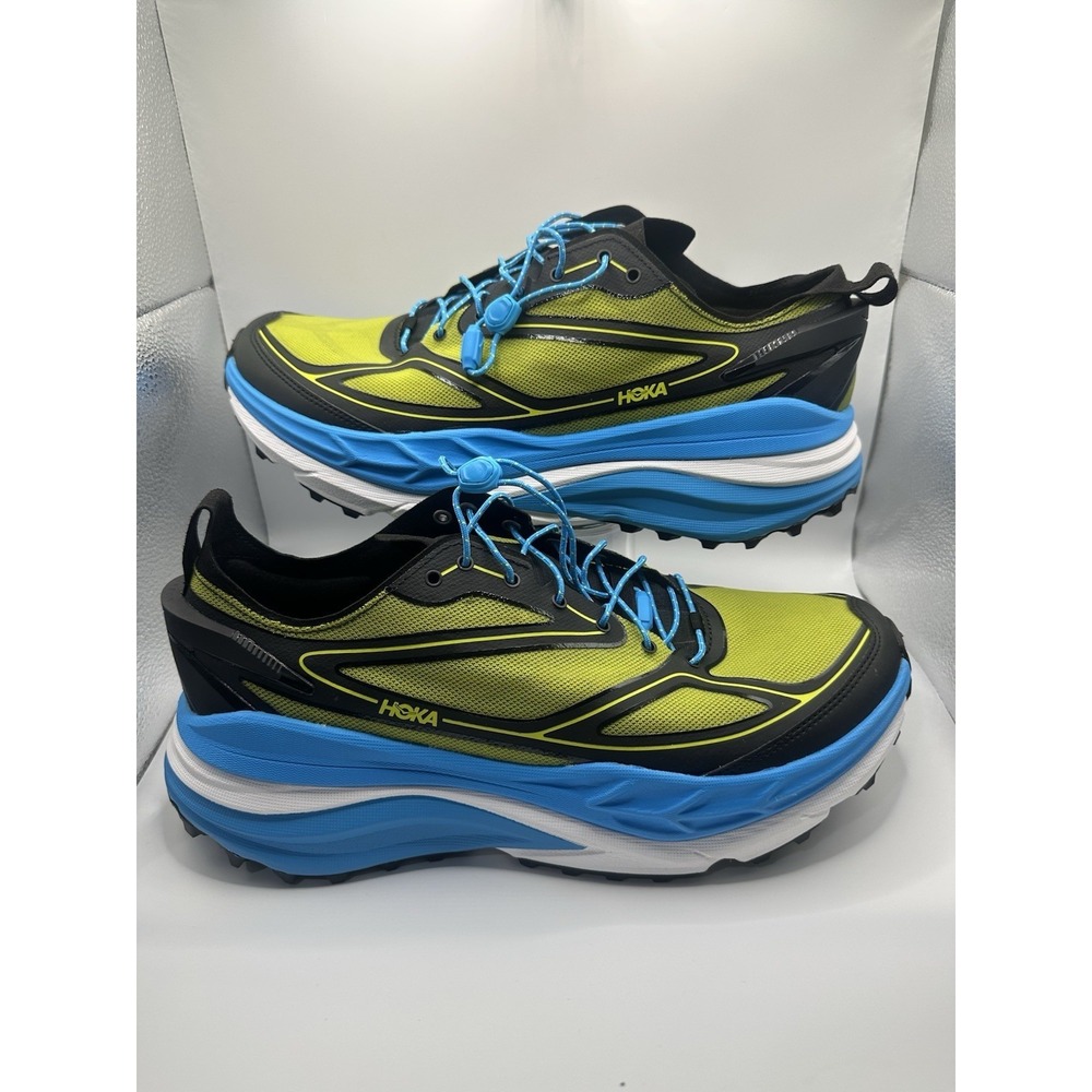 Hoka Stinson‎ 7 Blue And Green Men's 13